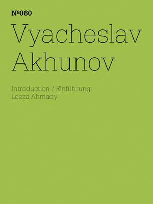 cover image of Vyacheslav Akhunov